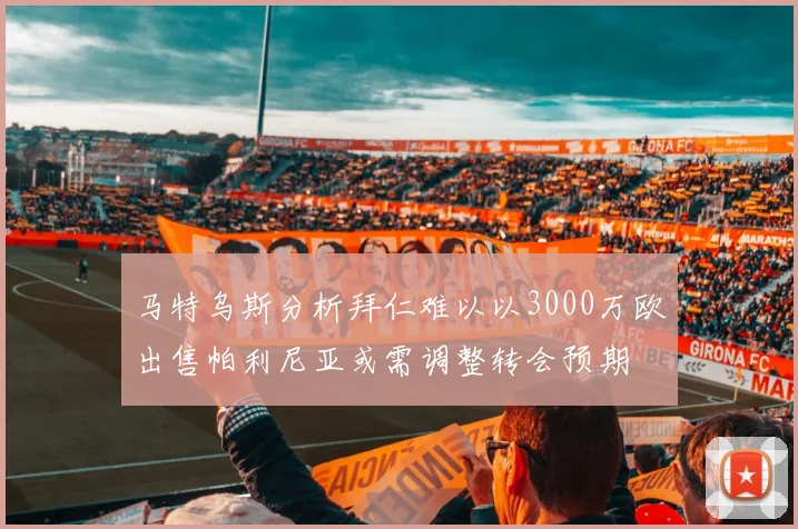 马特乌斯分析拜仁难以以3000万欧出售帕利尼亚或需调整转会预期